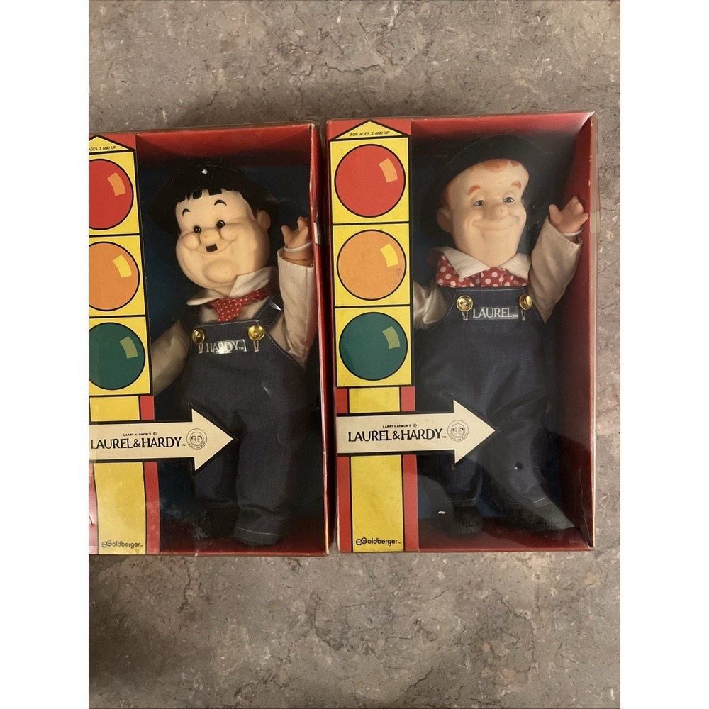 Goldberger Laurel and Hardy Dolls